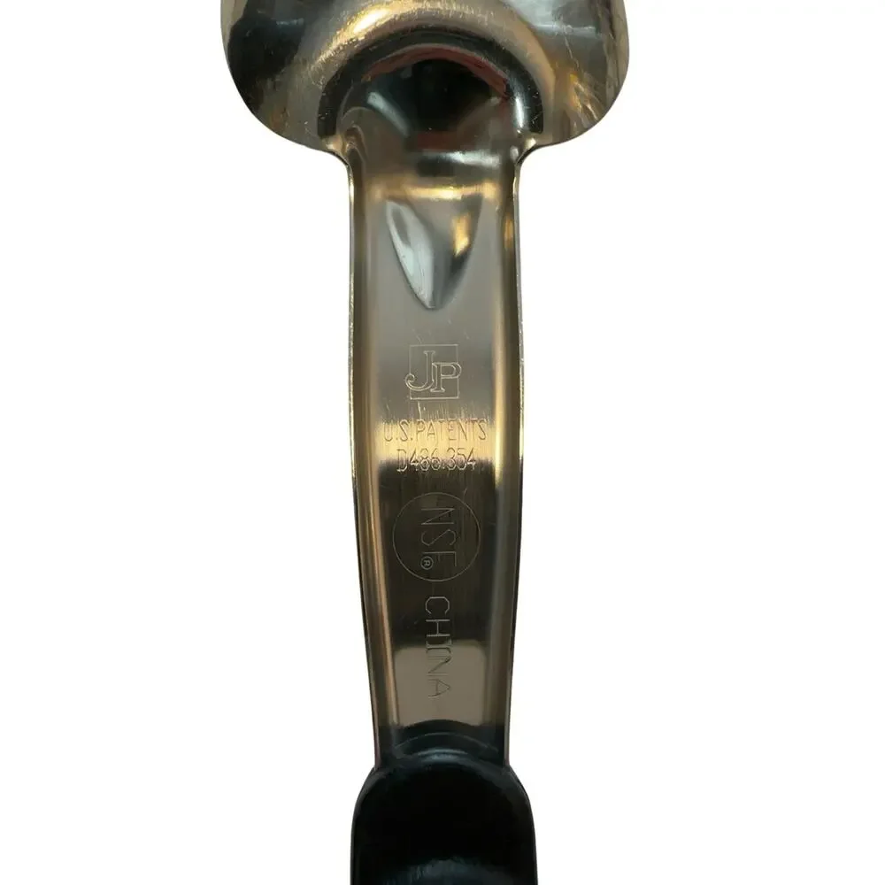 Vollrath Stainless Steel Ice Cream Scoop Disher Black Handle Restaurant